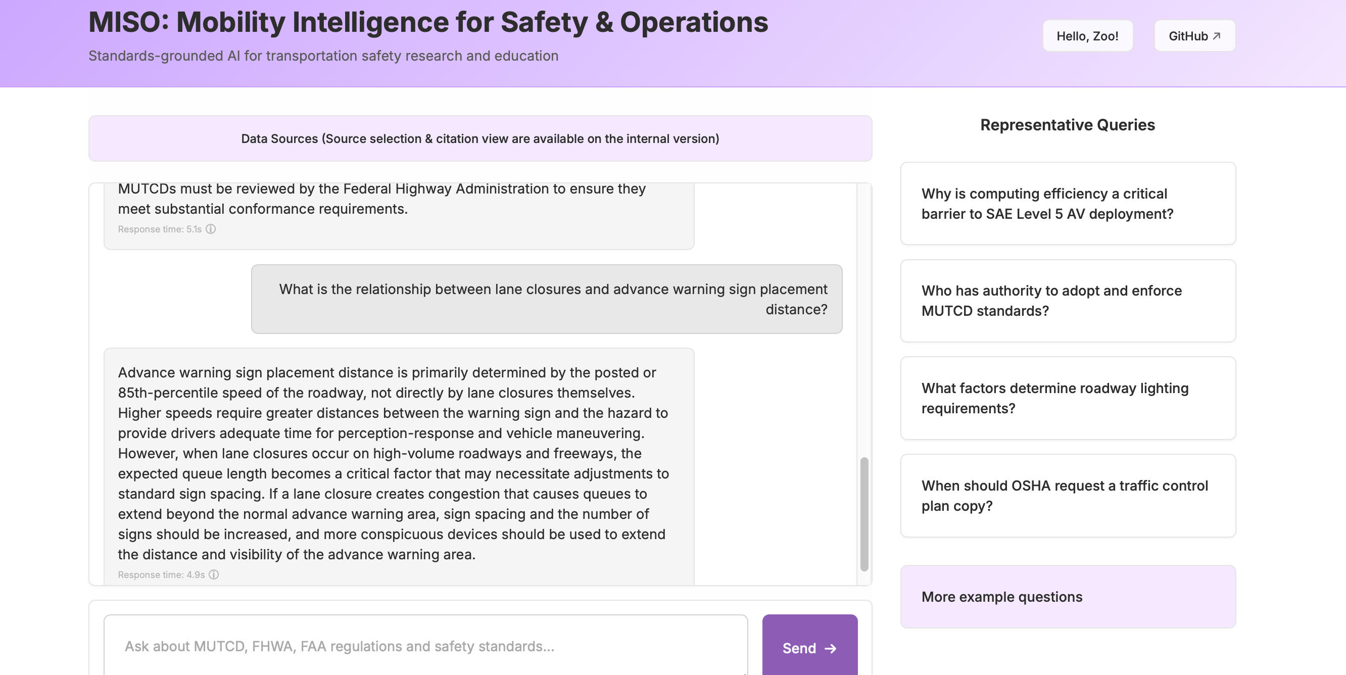 MISO RAG LLM Interface